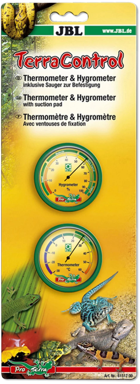 JBL TerraControl - Hygrometer + Thermometer 1 JBL TerraControl - Hygrometer + Thermometer