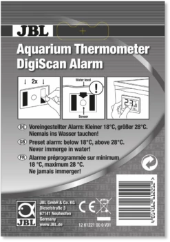 JBL Aquarium Thermometer DigiScan Alarm -Aquael Shop 85464 1280x1280