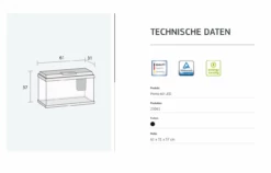 Juwel - Primo 60 Black - Complete Aquarium Without Base Cabinet 14 Juwel - Primo 60 Black - Complete Aquarium Without Base Cabinet -Aquael Shop Bildschirmfoto 2023 03 07 um 11 33 34 1280x1280