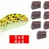 Frozen Food Bundle For Puffer Fish - 24 Pcs.
