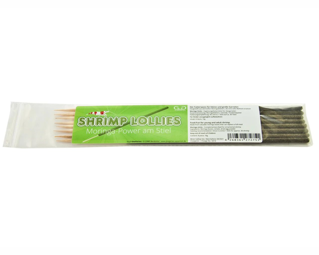 Shrimp Lollies Moringa - 8 Pcs. 2 Shrimp Lollies Moringa - 8 Pcs. – Bild 2
