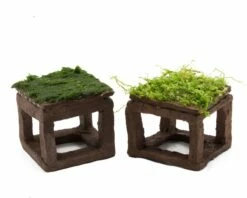 Mooscube XXL With Moss - Aquarium Deco